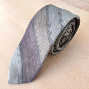 🇫🇷BALMAIN Vintage Tie, Grey and brown